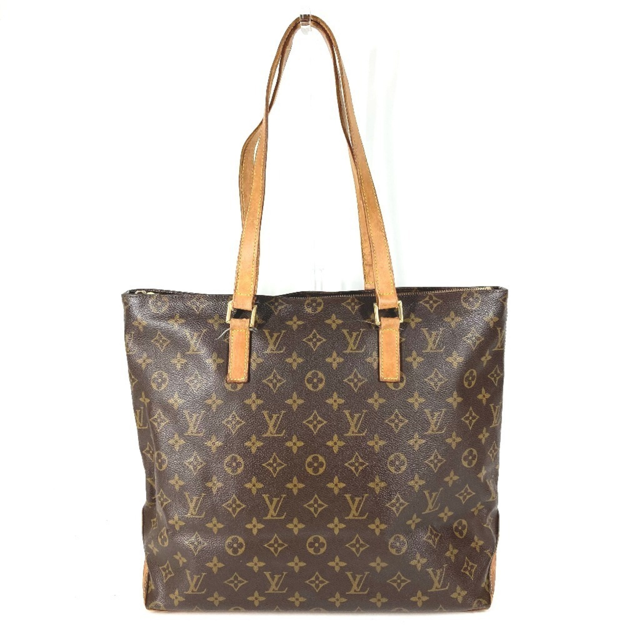 Louis Vuitton M51152 Monogram Cabas Alto Tote Bag Shoulder Canvas Men's Women...